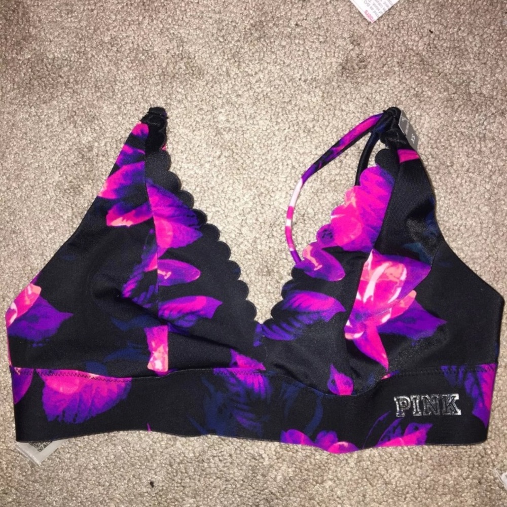 Pink Bonded Bralette